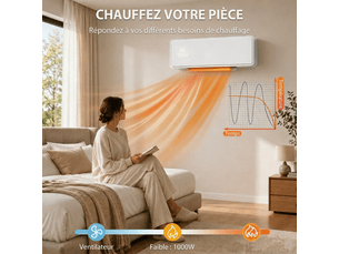 soufflant <strong></strong> - 3 niveau(x) de puissance(s) 2000 watts
