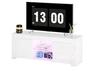 Meuble tv coloris blanc 34 cm <strong>WISHDOR</strong> <strong></strong>