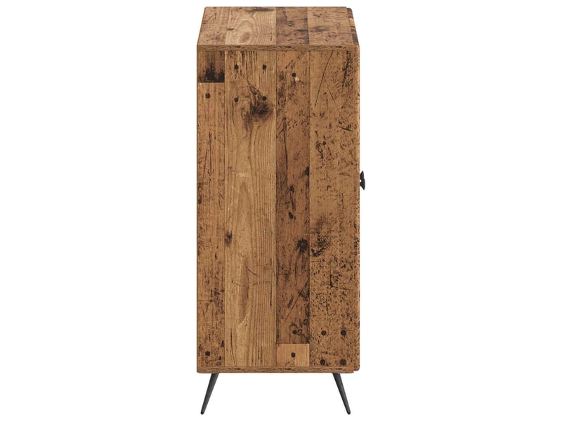  Meuble à chaussure, cabinet à chaussures breda 59,5x39,5x90 cm bois ancien  - Conforama E