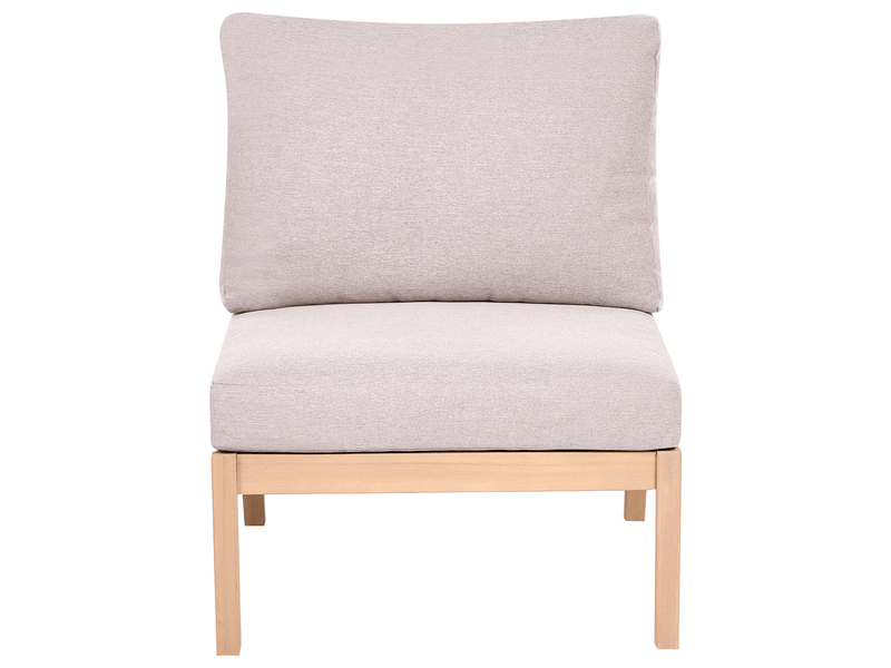 Section de jardin 1 place rivello acacia marron clair - Conforama D
