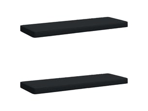 Lot de 2 coussins de banc, coussins d'assise vught 100 % polyester bleu foncé cf57868