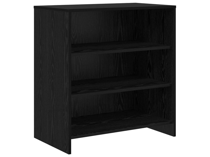  Buffet - bahut - meuble de rangement 3 pc chêne noir 70 x 41 x 75 cm bois d'ingénierie  - Conforama E
