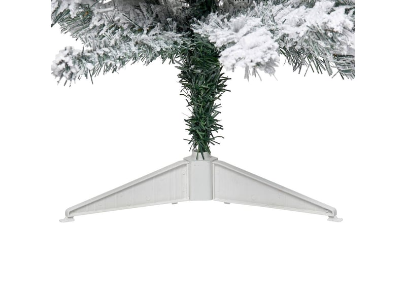  Sapin de noël artificiel floqué 100 cm FLOQUE - Conforama C