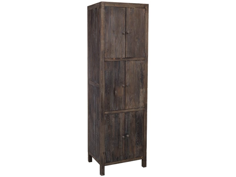  Armoire en bois marron 55x40x179 cm h  - Conforama A