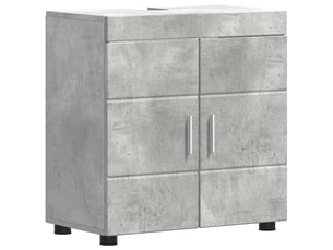 Ensemble d'armoire de salle de bain tulum gris béton cf62984