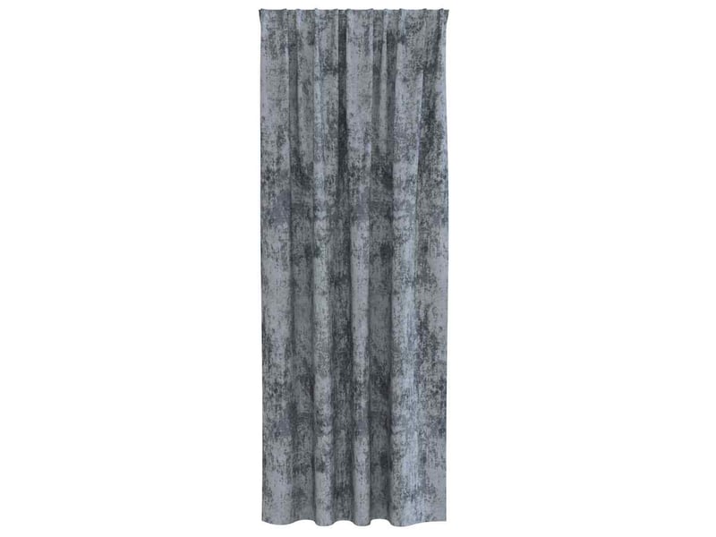 Lot de 2 rideaux en velours, rideaux de fenêtre gris argenté 225 x 140 cm velours cf44218 - Conforama D