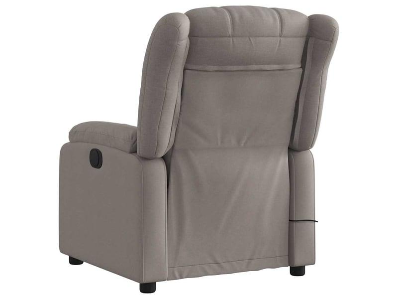  Fauteuil de massage inclinable électrique, fauteuil relax taupe tissu shl93696  - Conforama E
