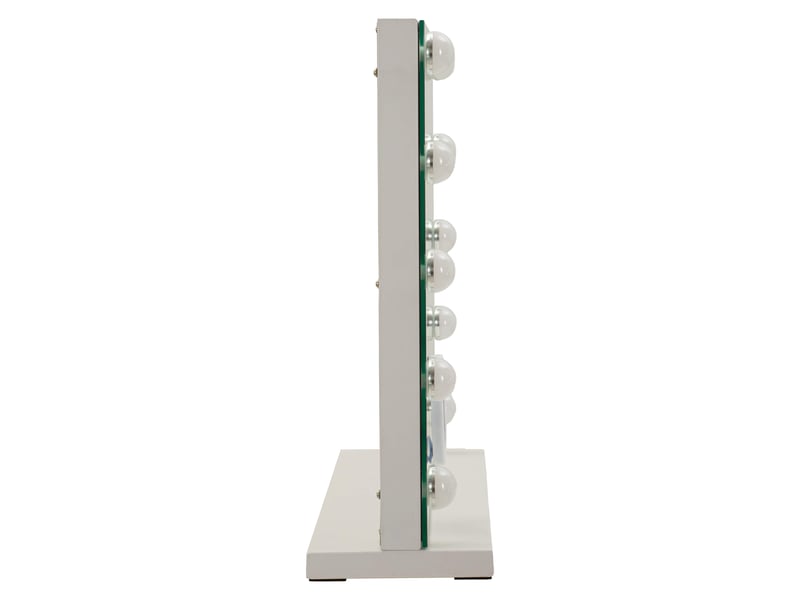  Mirroir galiseri, ampoules incluses, 61x47h cm transparent Galiseri - Conforama E