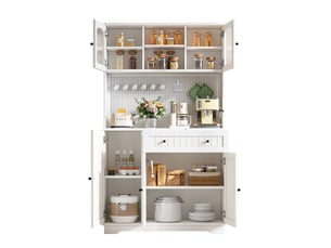Buffet 5 porte(s)  1 tiroir(s) HAUSS SPOLE  - 103.5 cm coloris blanc 