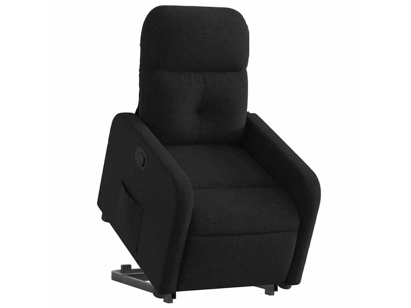 Fauteuil inclinable, fauteuil relax noir tissu shl59961 - Conforama C