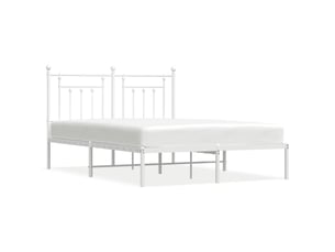 Lit 2 places 140x190 cm    coloris blanc