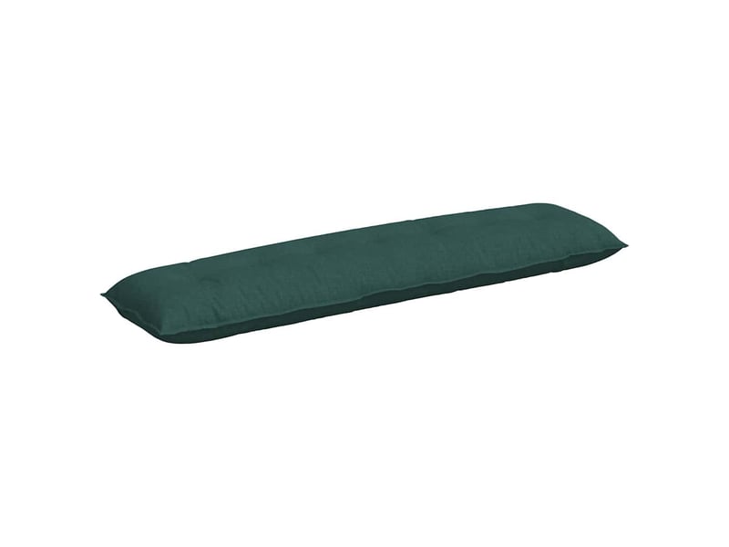  Coussin de dos, coussin de dossier vert foncé 200 x 19 x 50 cm tissu cf55085  - Conforama A
