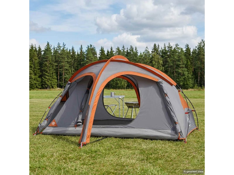 Tente de camping, tente de trekking avec housse de pluie résistante à l'eau shl67709 - Conforama B
