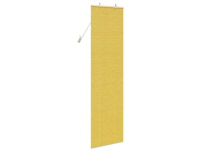  Store enrouleur, store à rouleau jaune 60 x 220 cm bambou cf45275  - Conforama E