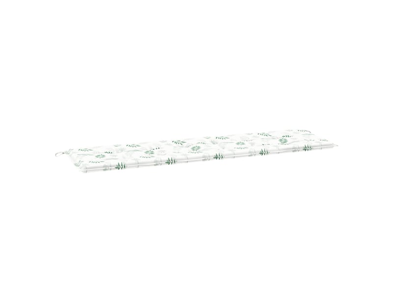  Coussin de banc, coussin d'assise, coussin de canapé tissu oxford modèle feuille 180 x 50 x 3 cm cf53812  - Conforama B