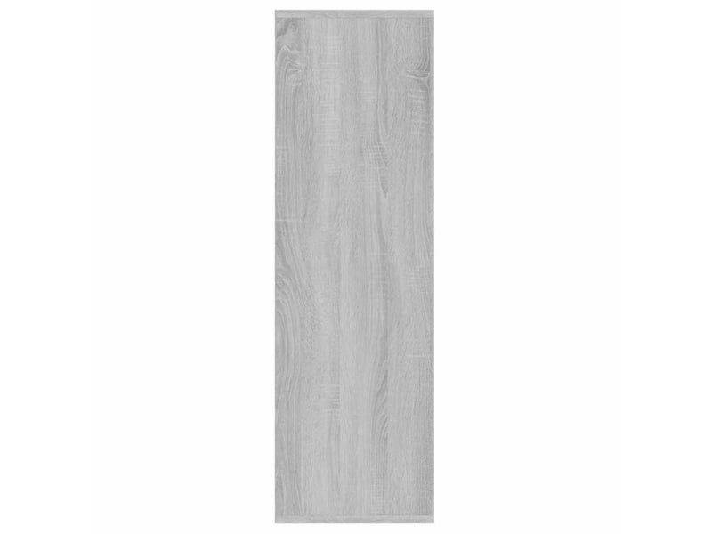  Bibliothèque, armoire à livres sonoma gris 98x29x97,5 cm  - Conforama D