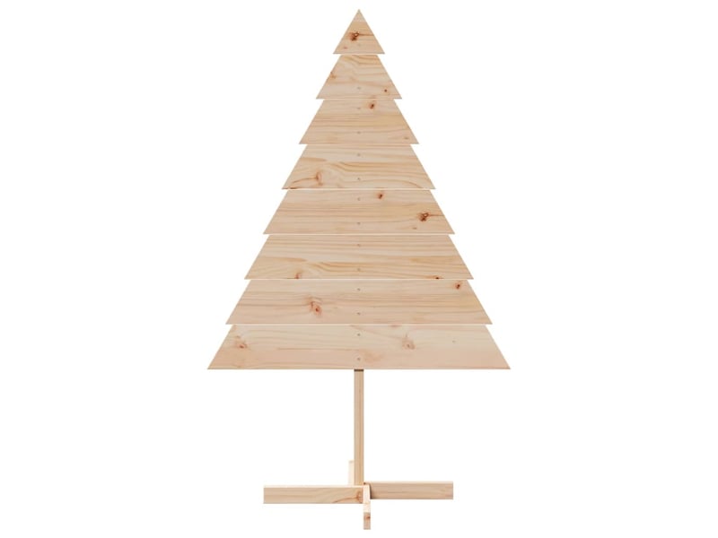  Sapin de noël - arbre de noël en bois pour décoration 150 cm bois massif  - Conforama C