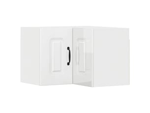 Panneau de lave-vaisselle kalmar blanc brillant 57x57x40cm