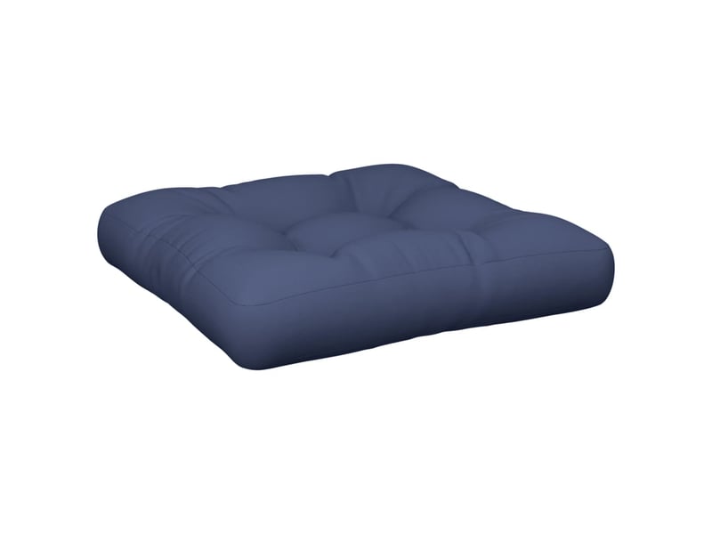  Lot de 2 coussins de palette, coussins de canapé bleu marine tissu cf59501  - Conforama E