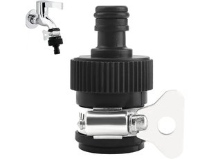 Raccord universel de robinet d'arrosage, adaptateur de tuyau d'arrosage, raccord de robinet d'intérieur 14-22 mm mitigeur rond adaptateur