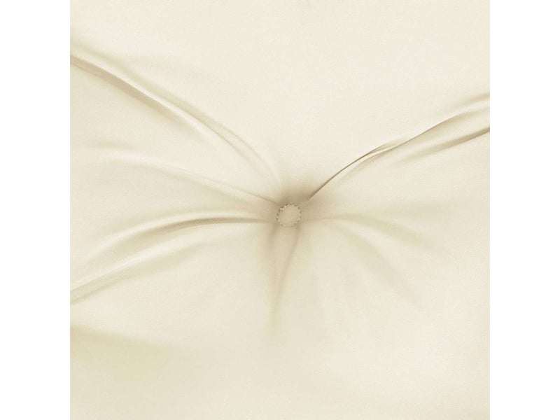  Coussin de banc de jardin, coussin d'assise blanc crème 200x50x7 cm tissu oxford cf52665  - Conforama E
