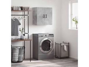 Armoire     <strong></strong> <strong></strong> coloris argenté largeur 60 cm