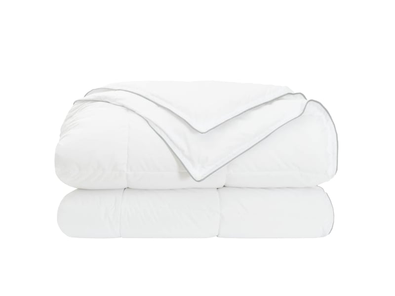  Duvet - couette complet toute l'année blanc 240 x 220 cm fibre de bambou  - Conforama E