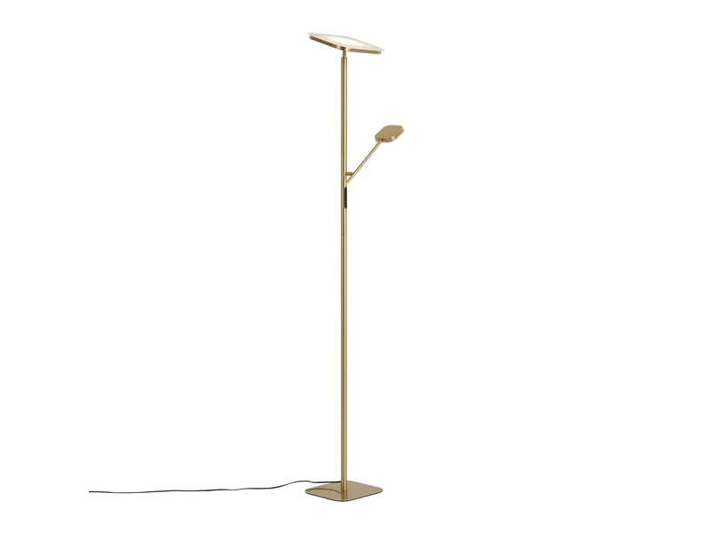  Lampadaire moderne en laiton avec led dimmable - divana  - Conforama A