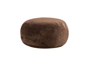 Pouf / repose pied MEULVA marron
