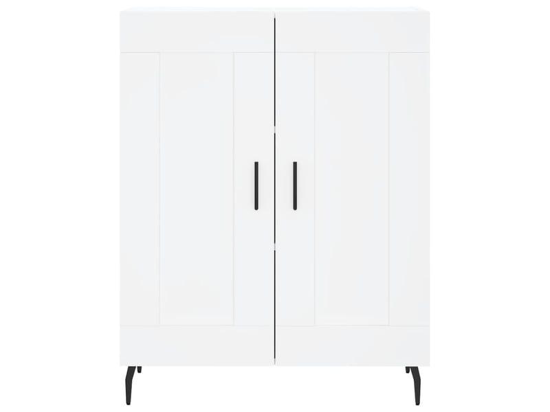  Buffet - bahut - meuble de rangement blanc 69,5x34x90 cm bois d'ingénierie  - Conforama E