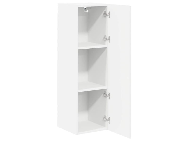  Meuble mural de cuisine, armoire de cuisine blanc 30x31x100cm bois d'ingénierie shl7399  - Conforama E