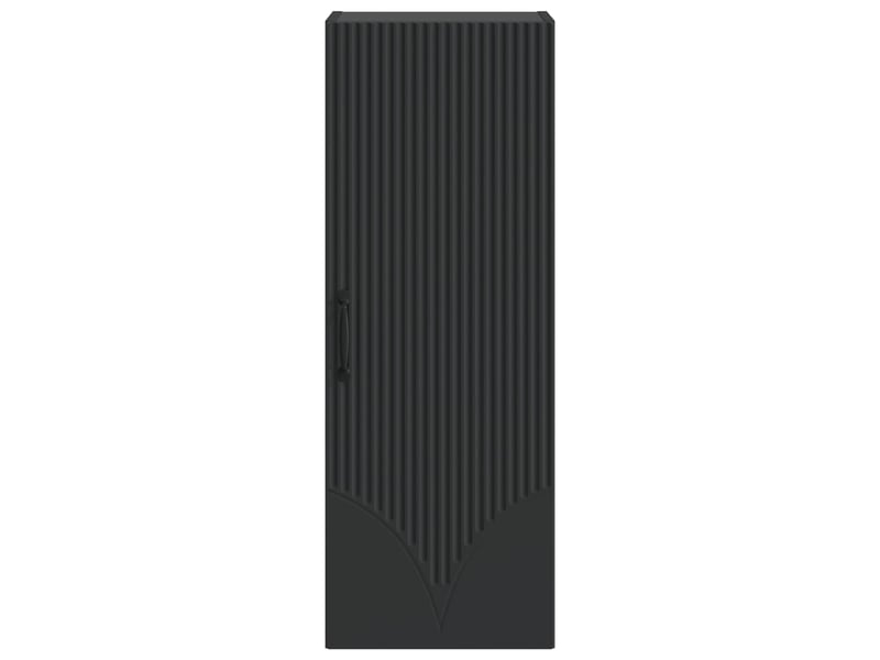  Armoire murale salon, meuble de rangement 33 x 34,5 x 90 cm bois d'ingénierie noir shl9267  - Conforama D