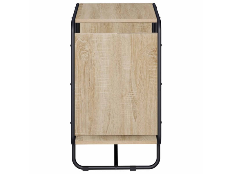 Buffet salon, buffet de rangement chêne sonoma 60x37,5x64,5 cm bois d'ingénierie - Conforama D