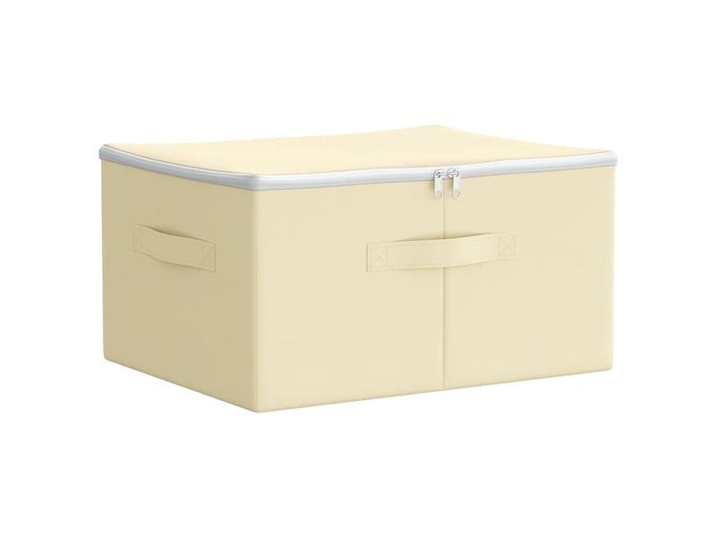  Boîte de rangement 24 pcs tissu intissé 50x30x25 cm 37,5 l shl57799  - Conforama A