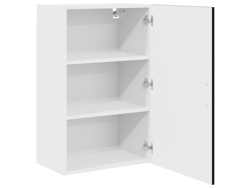 Meuble mural de cuisine | armoire de cuisine noir 50x31x80cm - Conforama E