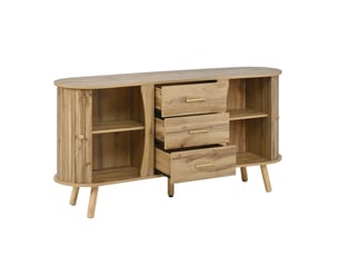 Meuble tv coloris naturel 160 cm   Bubbly