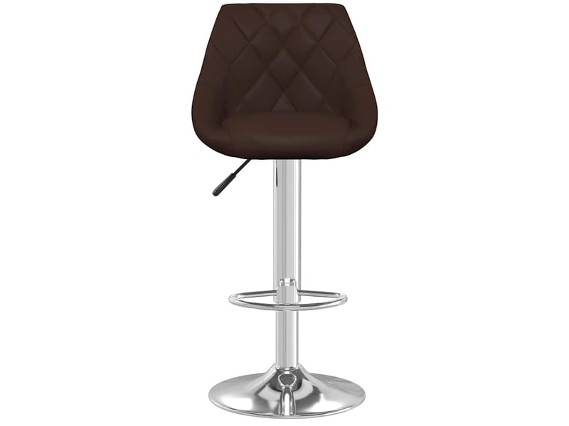  Lot de 2 tabouret de bar, chaise de bar marron similicuir shl53363  - Conforama D