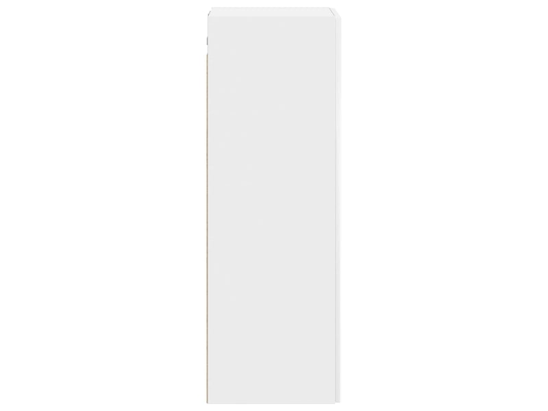  Cabinet salle de bain mural, meuble de rangement blanc brillant shl7141  - Conforama D