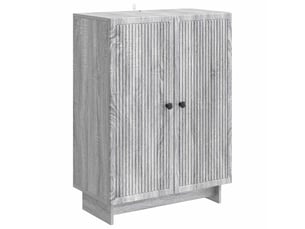 Buffet - bahut - meuble de rangement sonoma gris 66 x 34,5 x 90 cm bois d'ingénierie