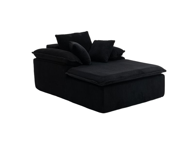  Canapé fonction inclinable style intérieur design sans cadre accoudoirs larges lecture plus confortable  - Conforama A