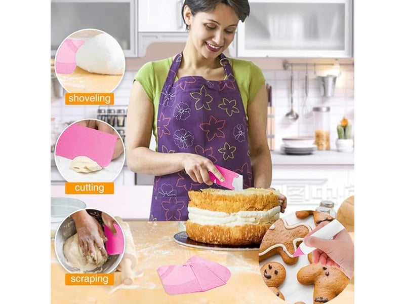  Kit de décoration de gâteaux, poches à douille et ensemble d’embouts, fournitures de cuisson de gâteaux pour débutants (255pcs)  - Conforama B