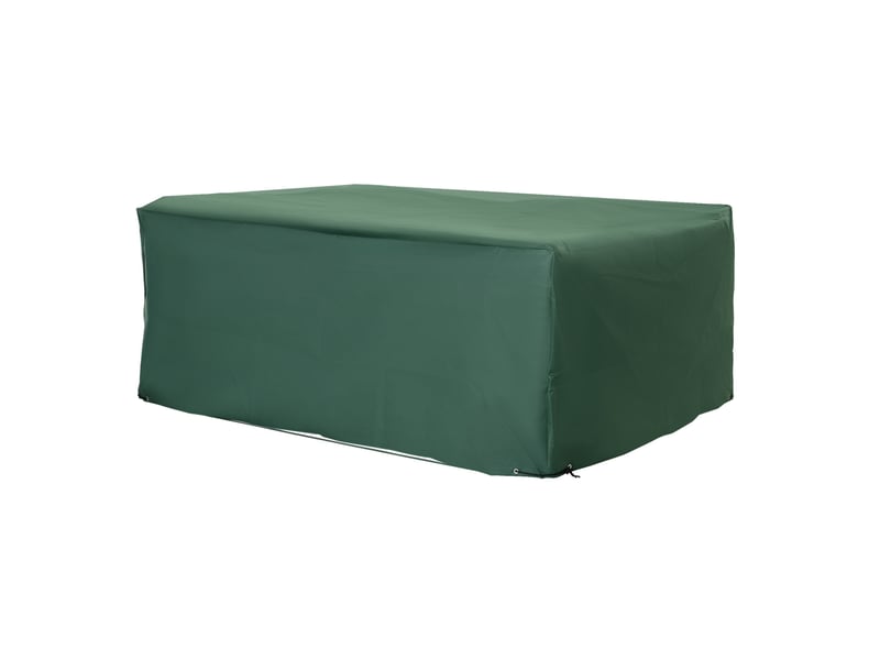  Housse protection salon jardin rectangulaire 210×140×80 cm, tissu oxford 600d étanche, verte  - Conforama B