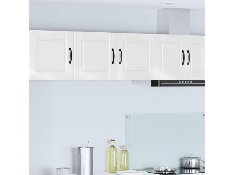  Meuble mural de cuisine, armoire de cuisine blanc brillant 80x31x40cm shl6383  - Conforama B