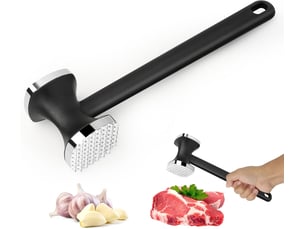 Attendrisseur de viande, attendrisseur à escalope antiadhésif double face, marteau à viande avec manche antidérapant, marteau à attendrir pour steak