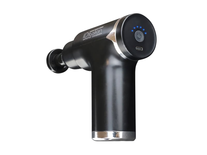  Pistolet de massage 4 heads  - Conforama D