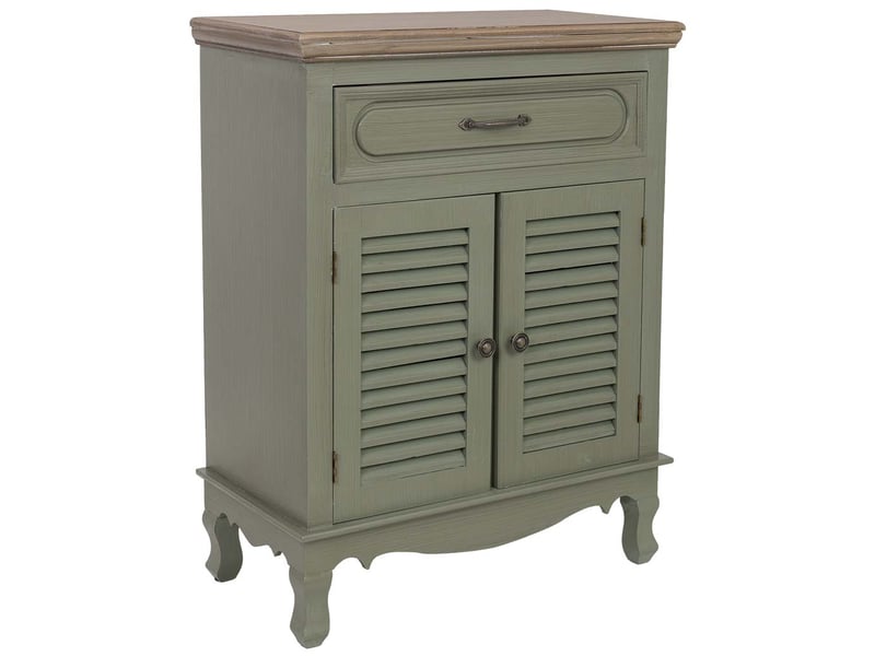 Console d'entrée en bois vert 60x30x78 cm h  - Conforama A