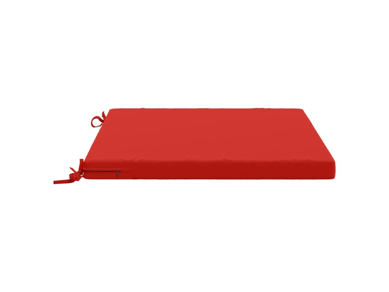  Coussin de siège, coussin d'assise 1 pièce soest 100 % polyester rouge cf55679  - Conforama D