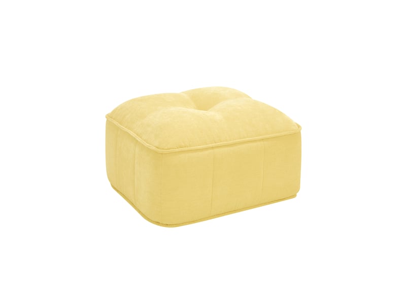  Pouf polyester-jaune SF20260305024 - Conforama A