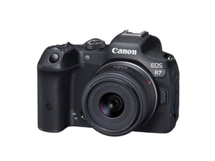 Appareil photo hybride canon eos r7 + rf-s 18-45mm