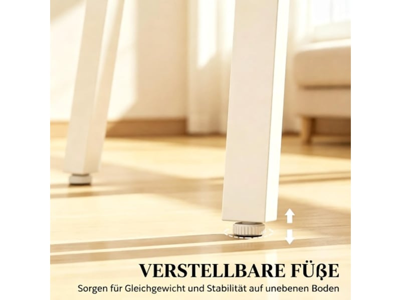 Table debout élégante avec étagère – bar carré pour 2 personnes – table de cuisine avec rangement - Conforama E